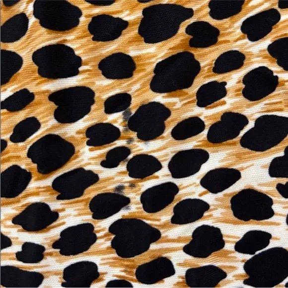 Dolce & Gabbana Vintage Leopard Print Midi Skirt - Picture 5 of 5